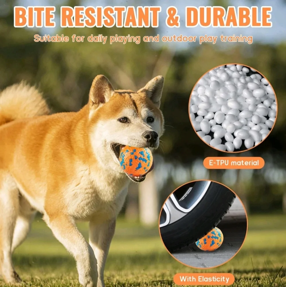 Chew Proof Dog Ball Dog Balls For Aggressive Chewers Floating Ball Fetch Toy